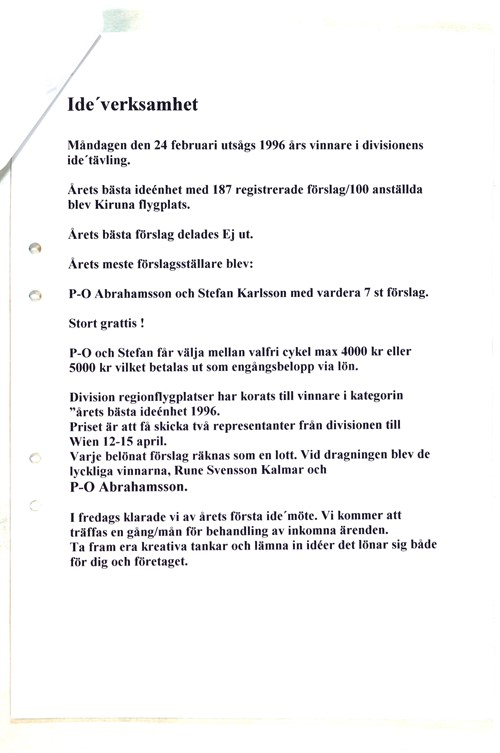 Tidningen Jönköping flygplats 109
