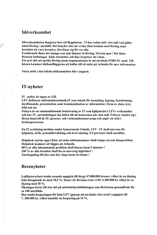 Tidningen Jönköping flygplats 204