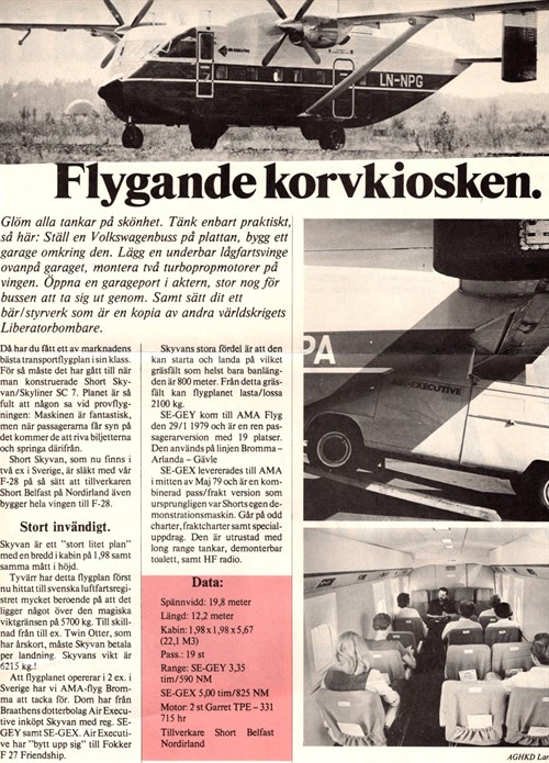Short SC7 Skyvan