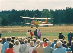Tiger Moth uppvisning Annika