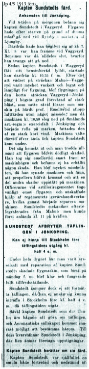 Kapten Sundstedts färd 1JP 130904